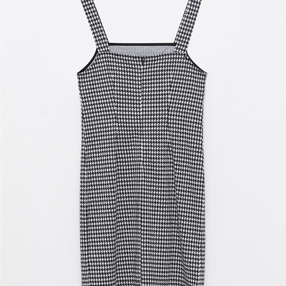 LCW Casual Square Neck Patterned Strappy Women's Bib and Brace - Picture 2 of 15